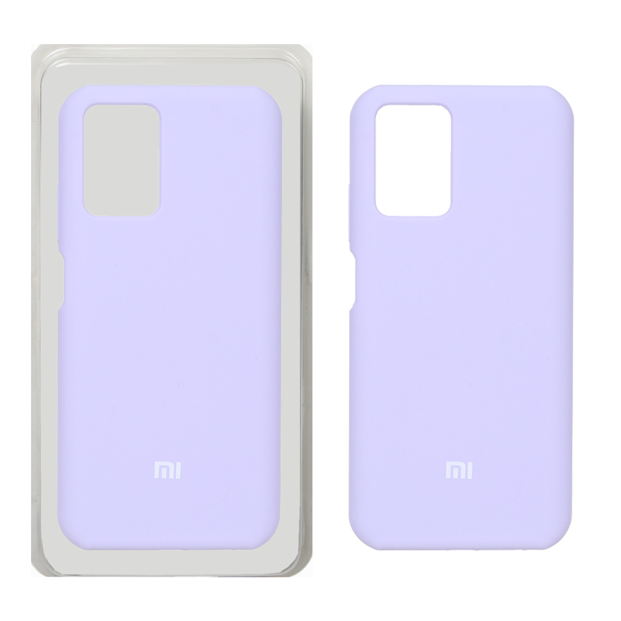 قاب سیلیکونی پاک کنی محافظ لنزدار اورجینال Xiaomi Redmi Note 10 4G / Redmi Note 10S / Poco M5S - یاسی (پک اصلی)